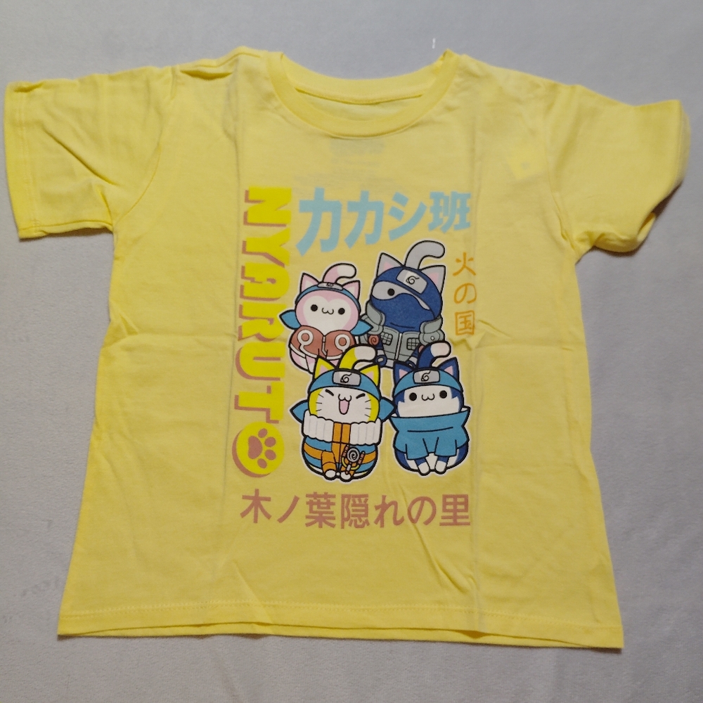 Girls Naruto Team Nana Graphic T-Shirt